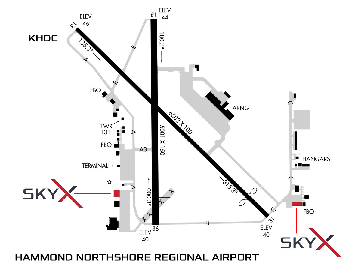 skyx location